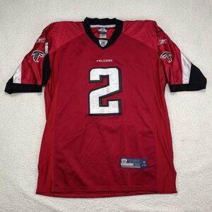 Reebok NFL Atlanta Falcons Matt Ryan #2 Home Football Jersey Red Mens Size 52
